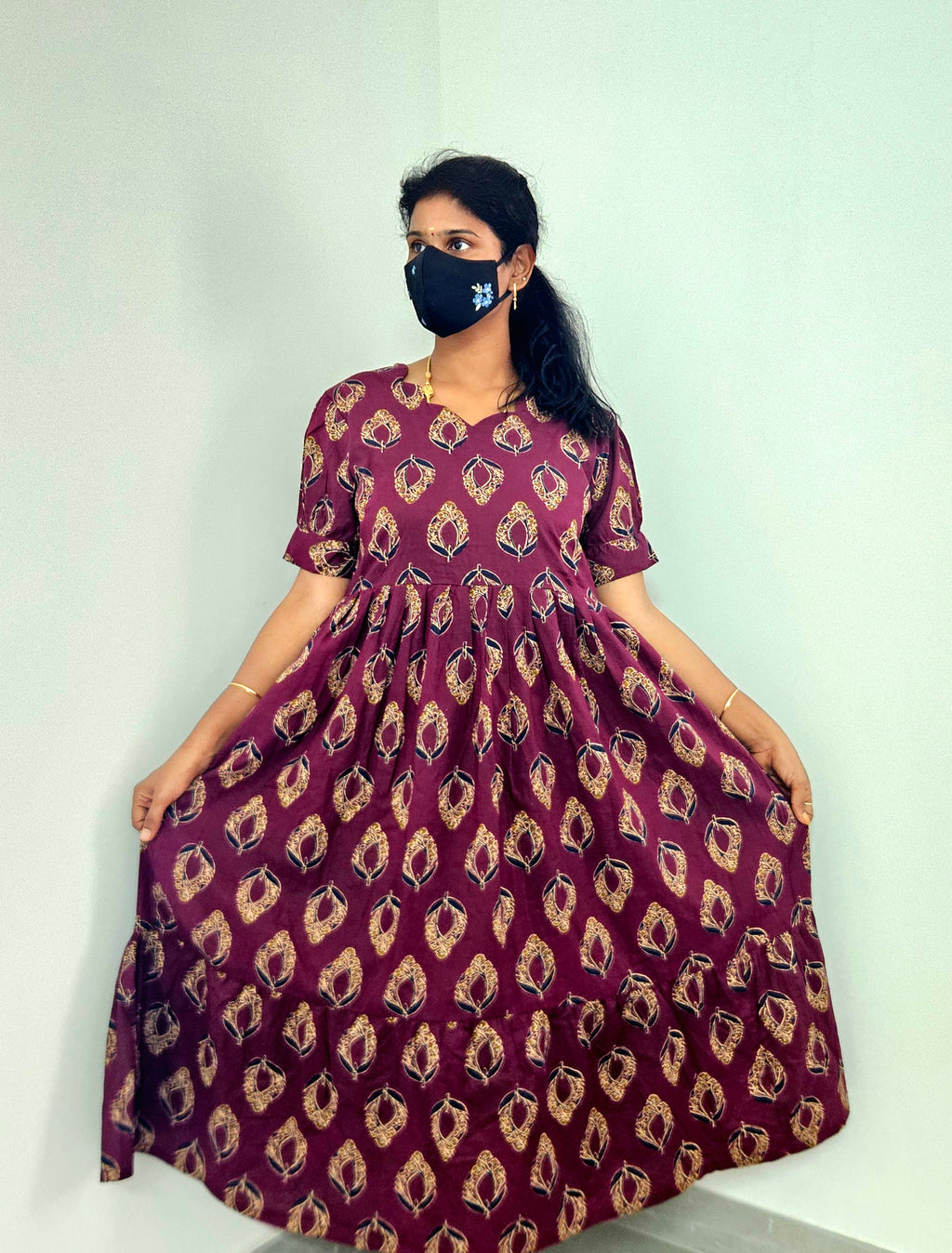 KALAMKARI LONG FROCK