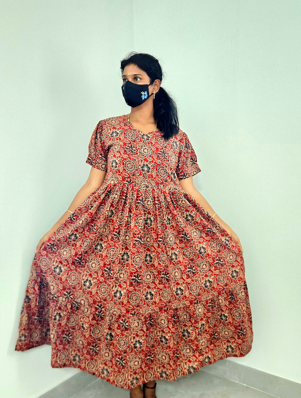 KALAMKARI LONG FROCK