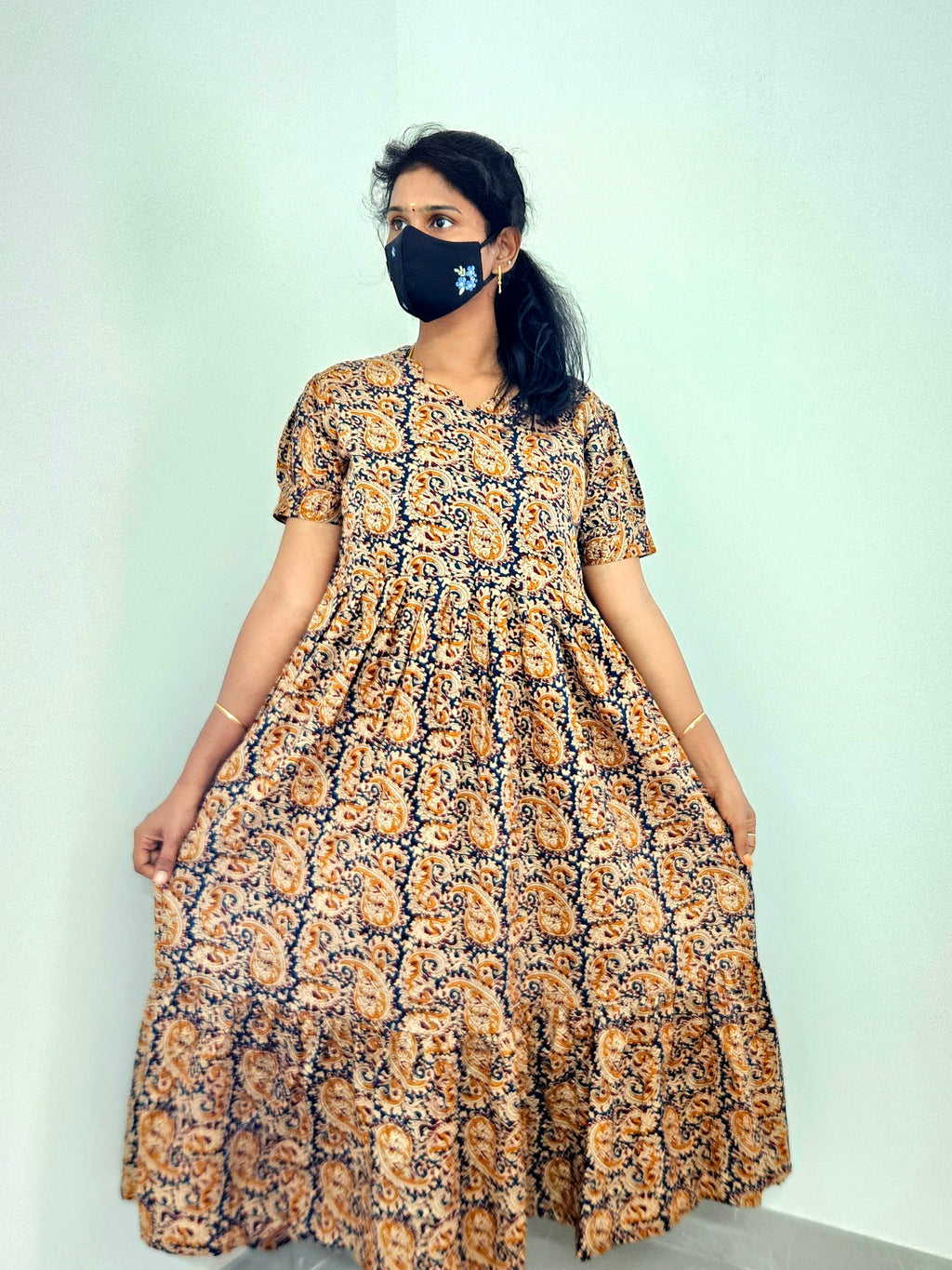 KALAMKARI LONG FROCK